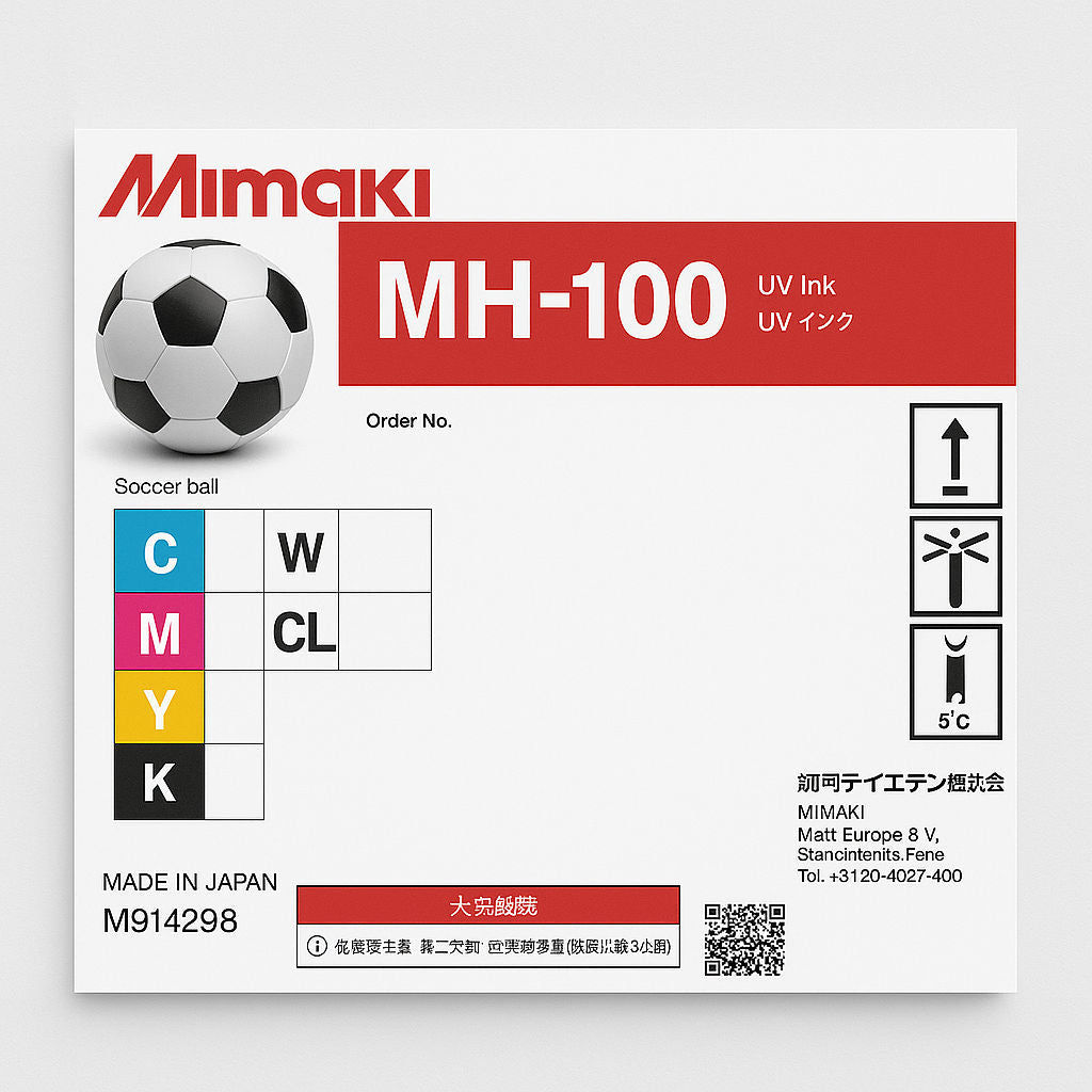 3D Model Ink MH-100 1L Bottle Magenta