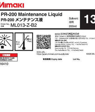 Maintenance Liquid 13