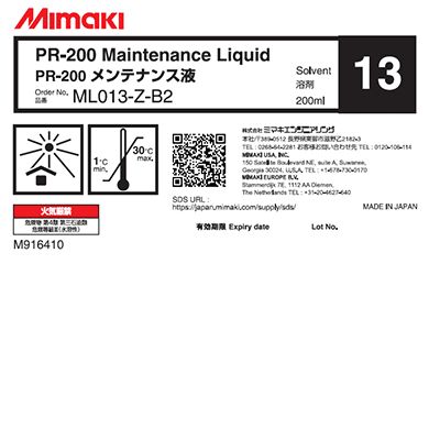 Maintenance Liquid 13