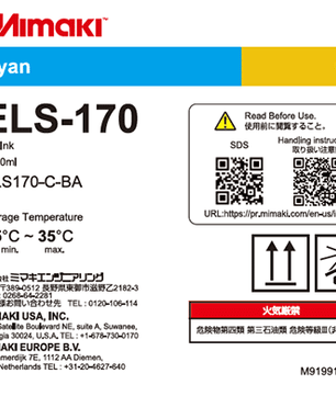 Mimaki ELS-170 UV Ink