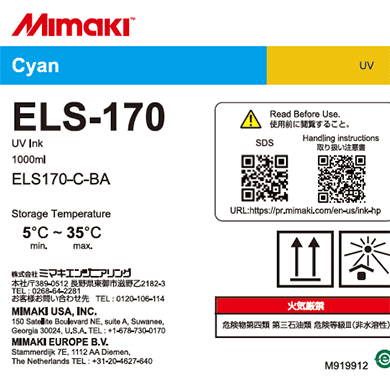 Mimaki ELS-170 UV Ink