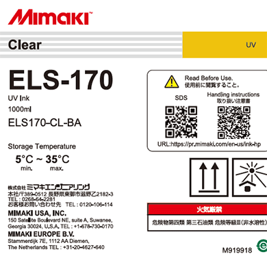 Mimaki ELS-170 UV Ink