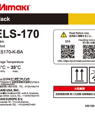 Mimaki ELS-170 UV Ink