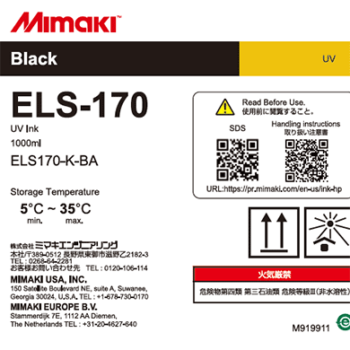 Mimaki ELS-170 UV Ink