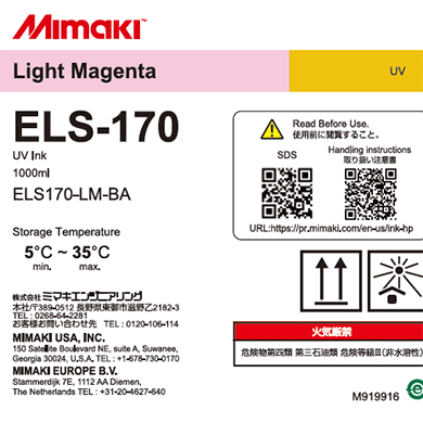 Mimaki ELS-170 UV Ink