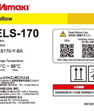 Mimaki ELS-170 UV Ink