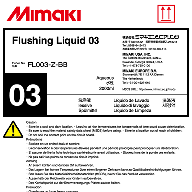 Mimaki Flushing Liquid