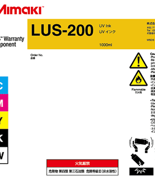Mimaki LUS-200 UV curable ink