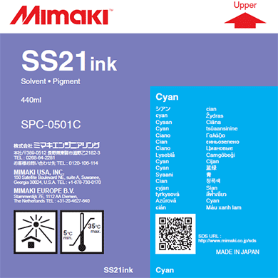 Mimaki SS21 - Eco-Solvent Ink
