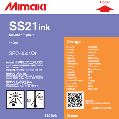 Mimaki SS21 - Eco-Solvent Ink