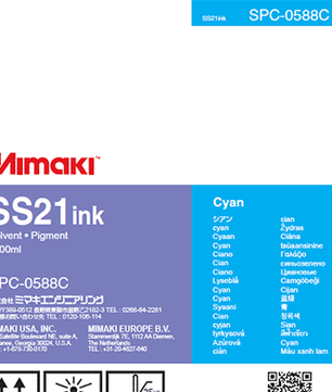Mimaki SS21 - Eco-Solvent Ink