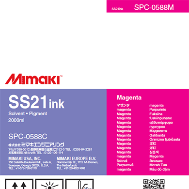 Mimaki SS21 - Eco-Solvent Ink