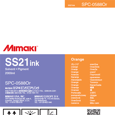 Mimaki SS21 - Eco-Solvent Ink