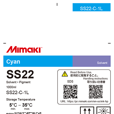 Mimaki SS22 Solvent ink