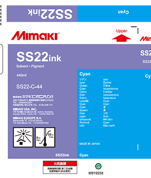 Mimaki SS22 Solvent ink