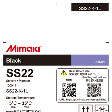 Mimaki SS22 Solvent ink
