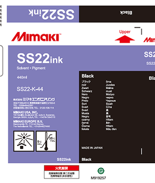 Mimaki SS22 Solvent ink