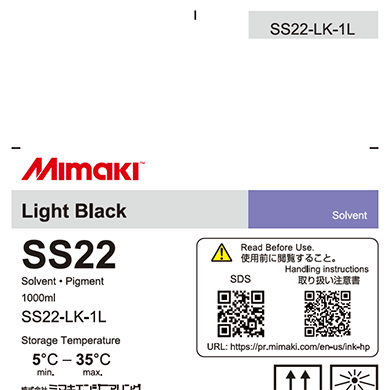 Mimaki SS22 Solvent ink