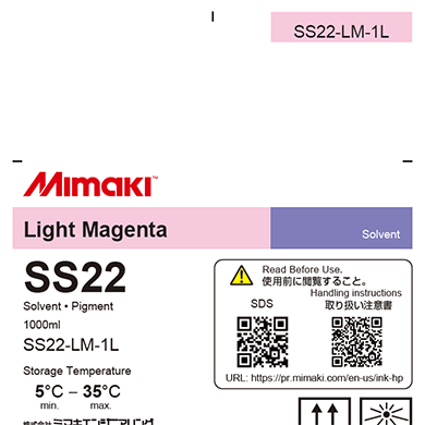 Mimaki SS22 Solvent ink