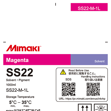 Mimaki SS22 Solvent ink