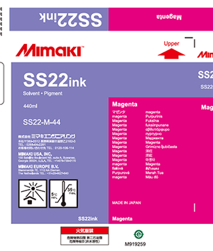 Mimaki SS22 Solvent ink