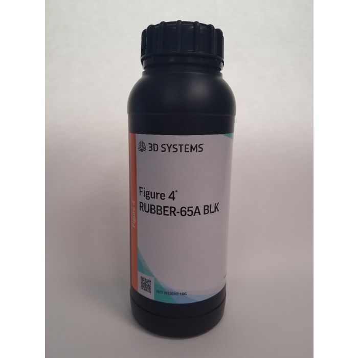 RUBBER-65A BLK - 1KG Bottle 
