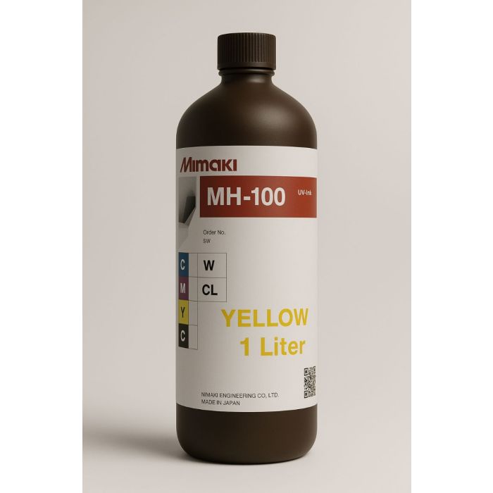 3D Model Ink MH-100 1L Bottle Yellow