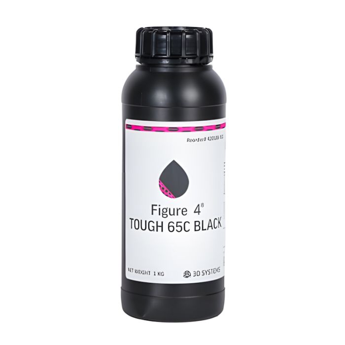 Resin, Figure 4 Tough 65C Black, 1kg